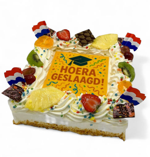 Afbeelding van Geslaagd taart 9 persoons
